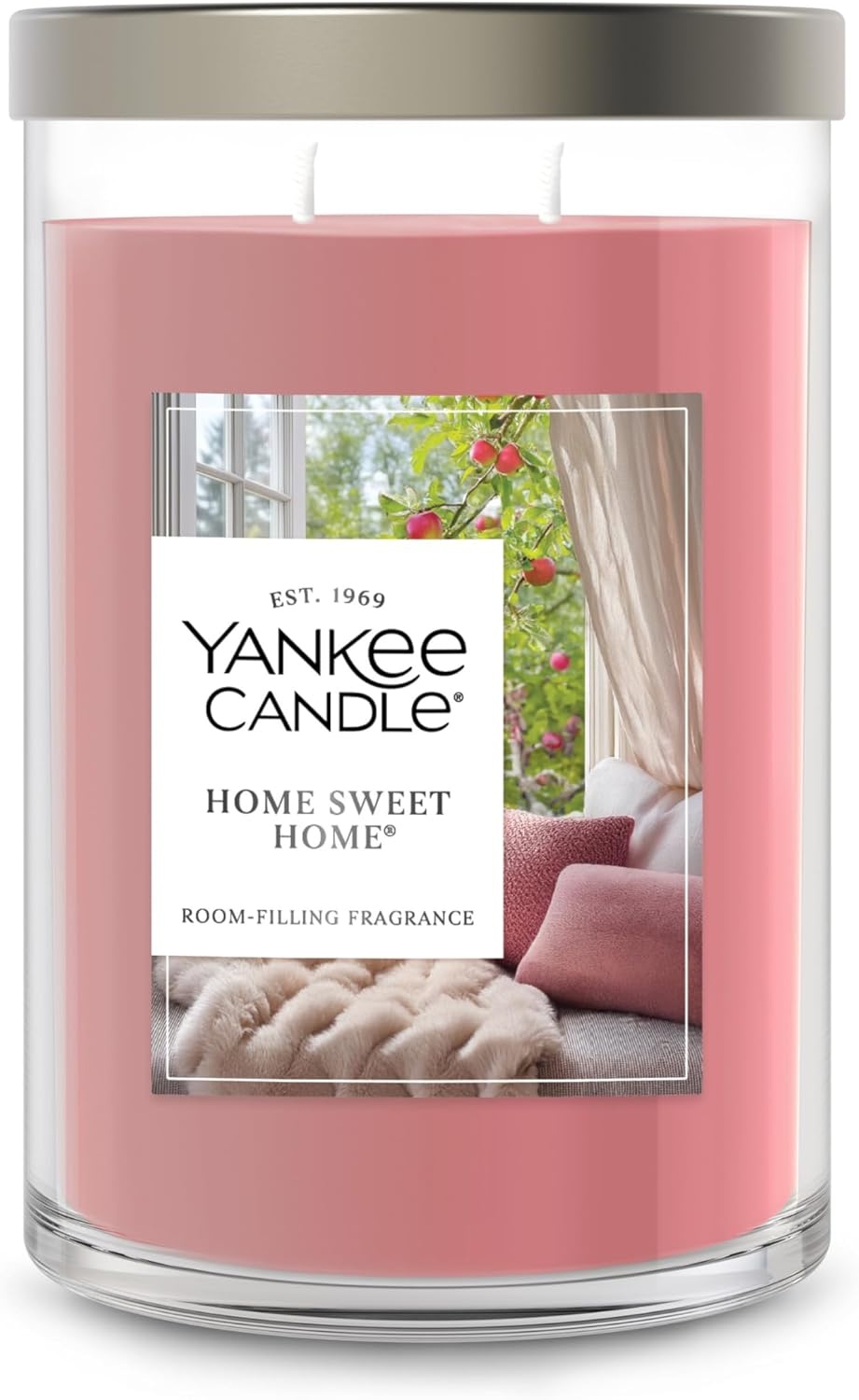 image:imageYankee Candle Signature Large Tumbler Candle Cinnamon Stick Scented Candle 20 oz 2Wick Premium Plant Wax Blend Over 60 Hours Burn TimeHome Sweet Home