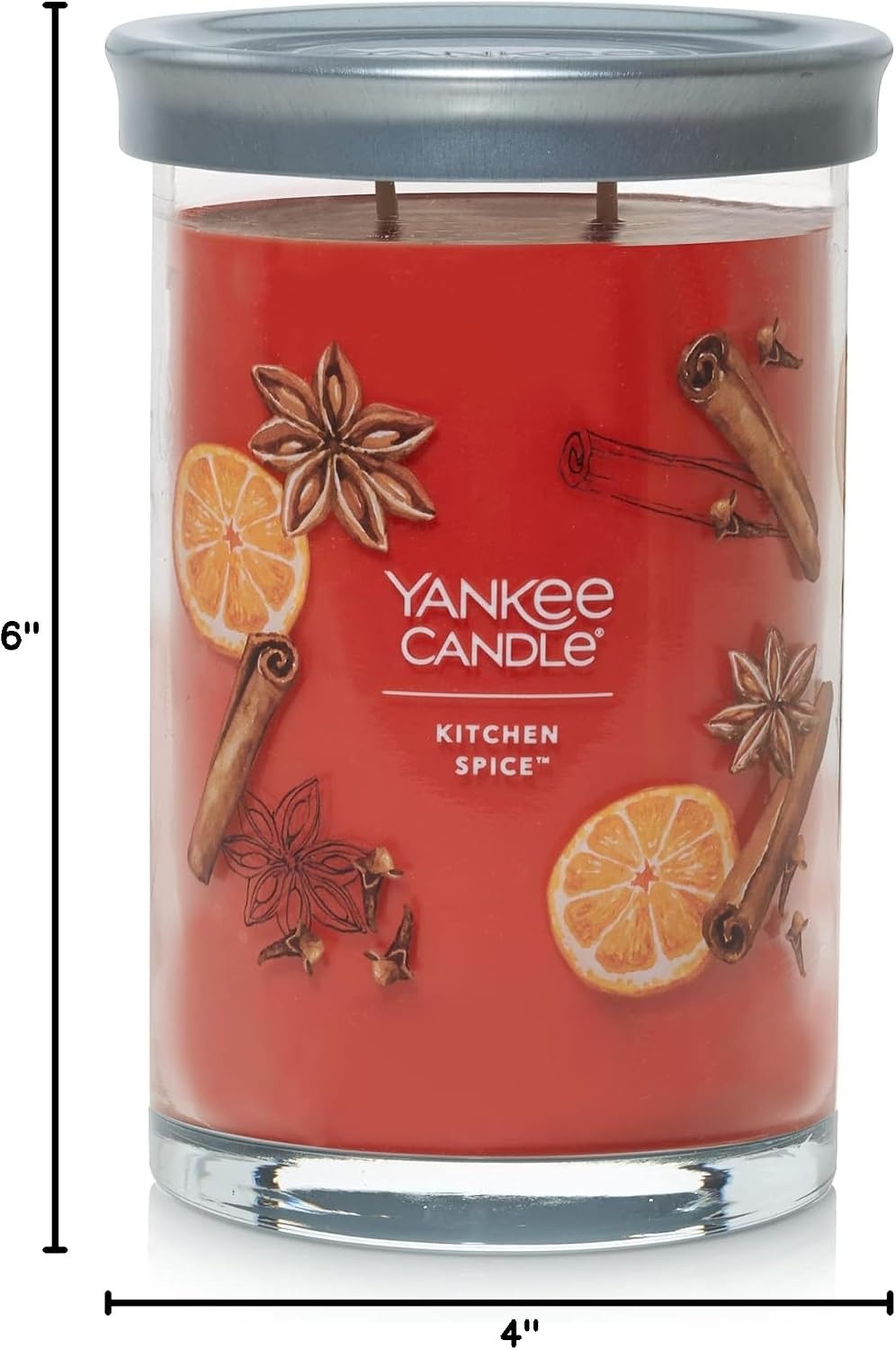 image:imageYankee Candle Signature Large Tumbler Candle Cinnamon Stick Scented Candle 20 oz 2Wick Premium Plant Wax Blend Over 60 Hours Burn TimeKitchen Spice