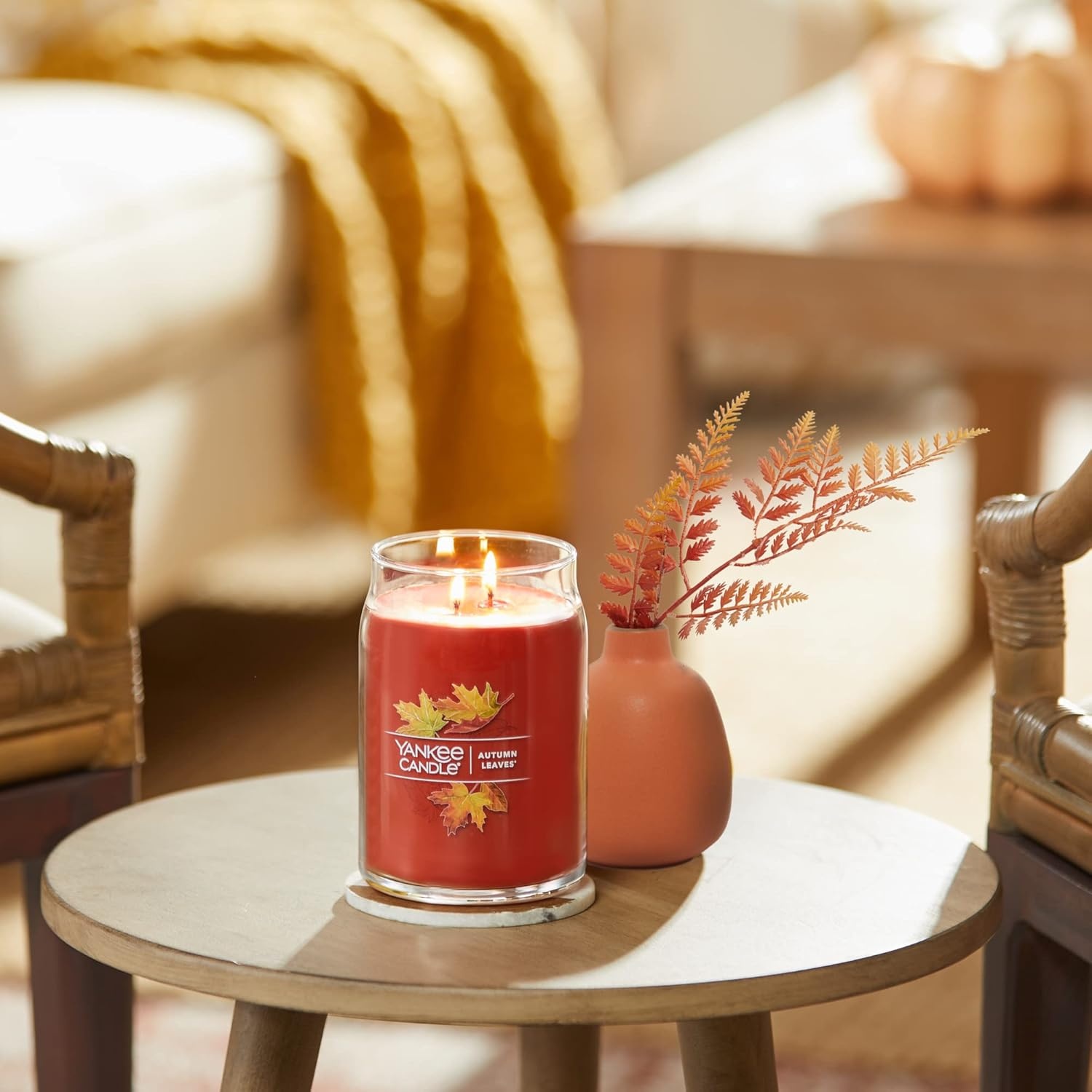 image:imageYankee Candle Silver Sage amp Pine Scented Candle 20oz Classic 2Wick Tumbler with up to 80 Hour Burn TimeFresh