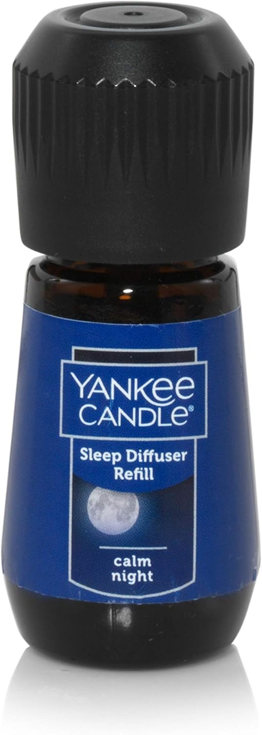 image:imageYankee Candle Sleep Diffuser Kit Bronze Includes Diffuser for Essential Oils and Calm Night Fragrance Oil Refill Up to 30 Nights of Relaxing FragranceCalm Night