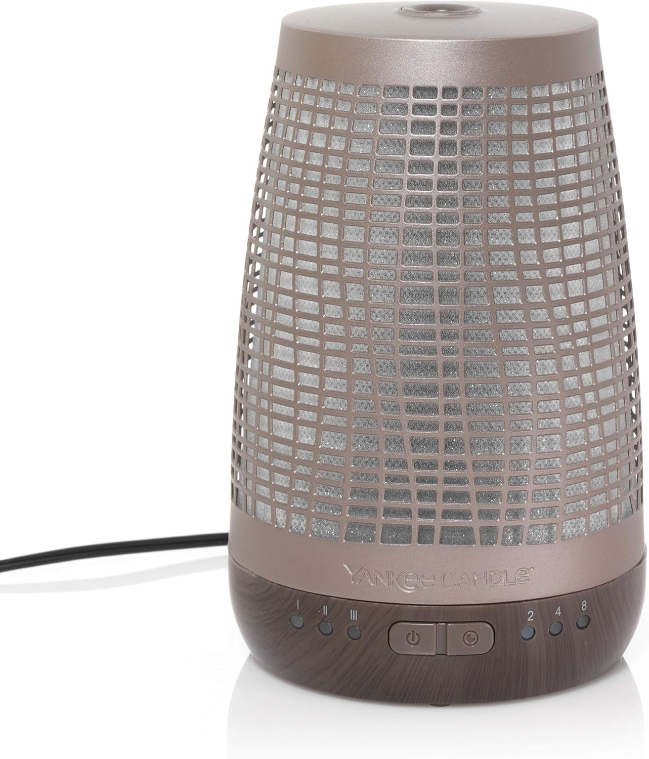 image:imageYankee Candle Sleep Diffuser Kit Bronze Includes Diffuser for Essential Oils and Calm Night Fragrance Oil Refill Up to 30 Nights of Relaxing FragranceBronze Weave