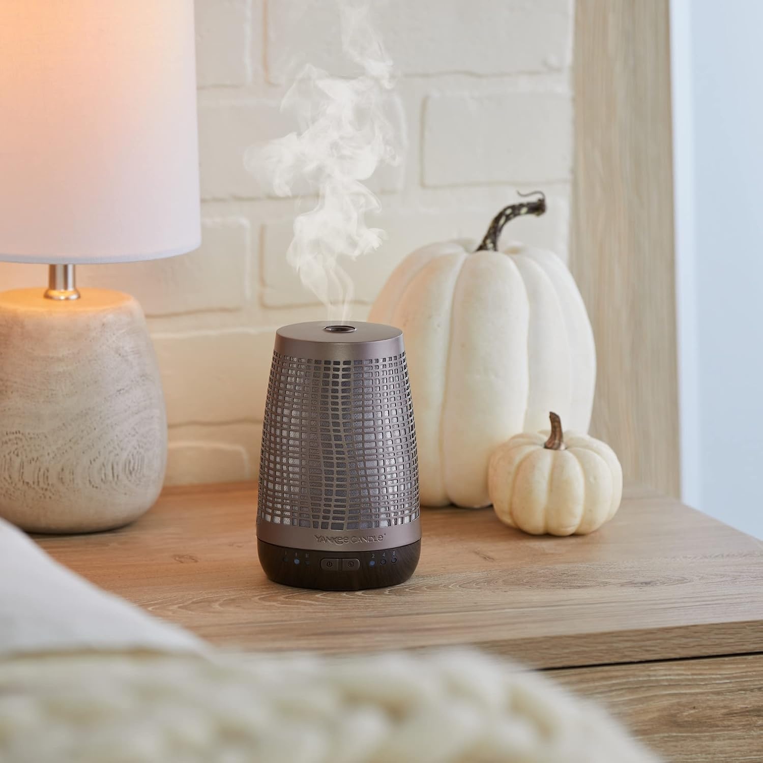 image:imageYankee Candle Sleep Diffuser Kit Bronze Includes Diffuser for Essential Oils and Calm Night Fragrance Oil Refill Up to 30 Nights of Relaxing FragranceBronze Weave