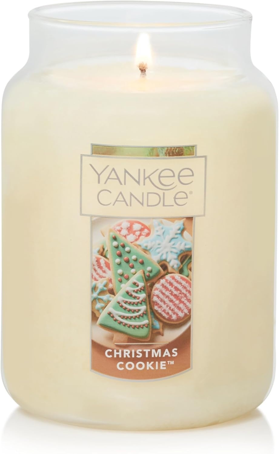 image:imageYankee Candle Sparkling Cinnamon Scented Classic 22oz Large Jar Single Wick Candle Over 110 Hours of Burn TimeChristmas Cookie