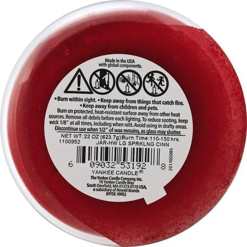 image:imageYankee Candle Sparkling Cinnamon Scented Classic 22oz Large Jar Single Wick Candle Over 110 Hours of Burn TimeSparkling Cinnamon