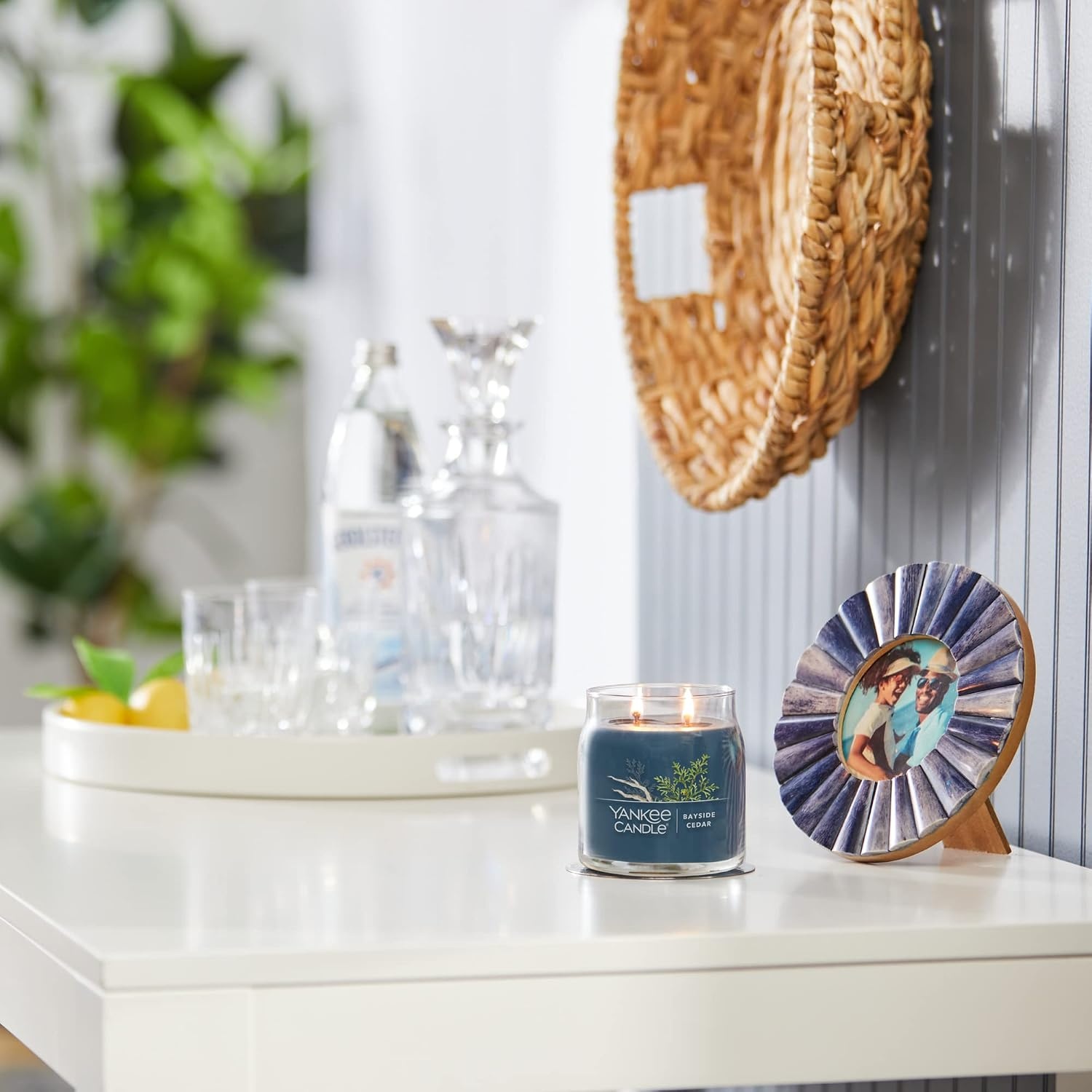 image:imageYankee Candle Studio Scented Candle Single Wick Jar Candle for Home Fragrance Premium Plant Wax Blend Long Lasting Burn Balsam amp Cedar Pack of 1Fresh