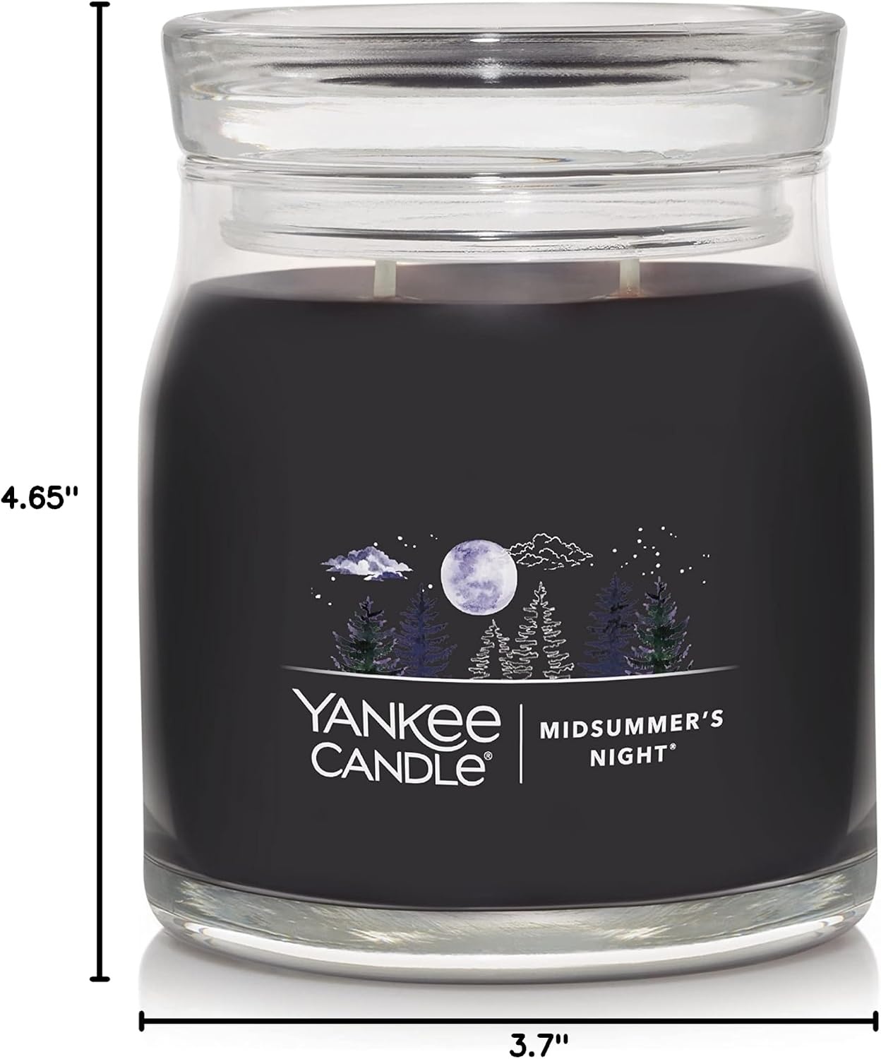 image:imageYankee Candle Studio Scented Candle Single Wick Jar Candle for Home Fragrance Premium Plant Wax Blend Long Lasting Burn Balsam amp Cedar Pack of 1Fresh