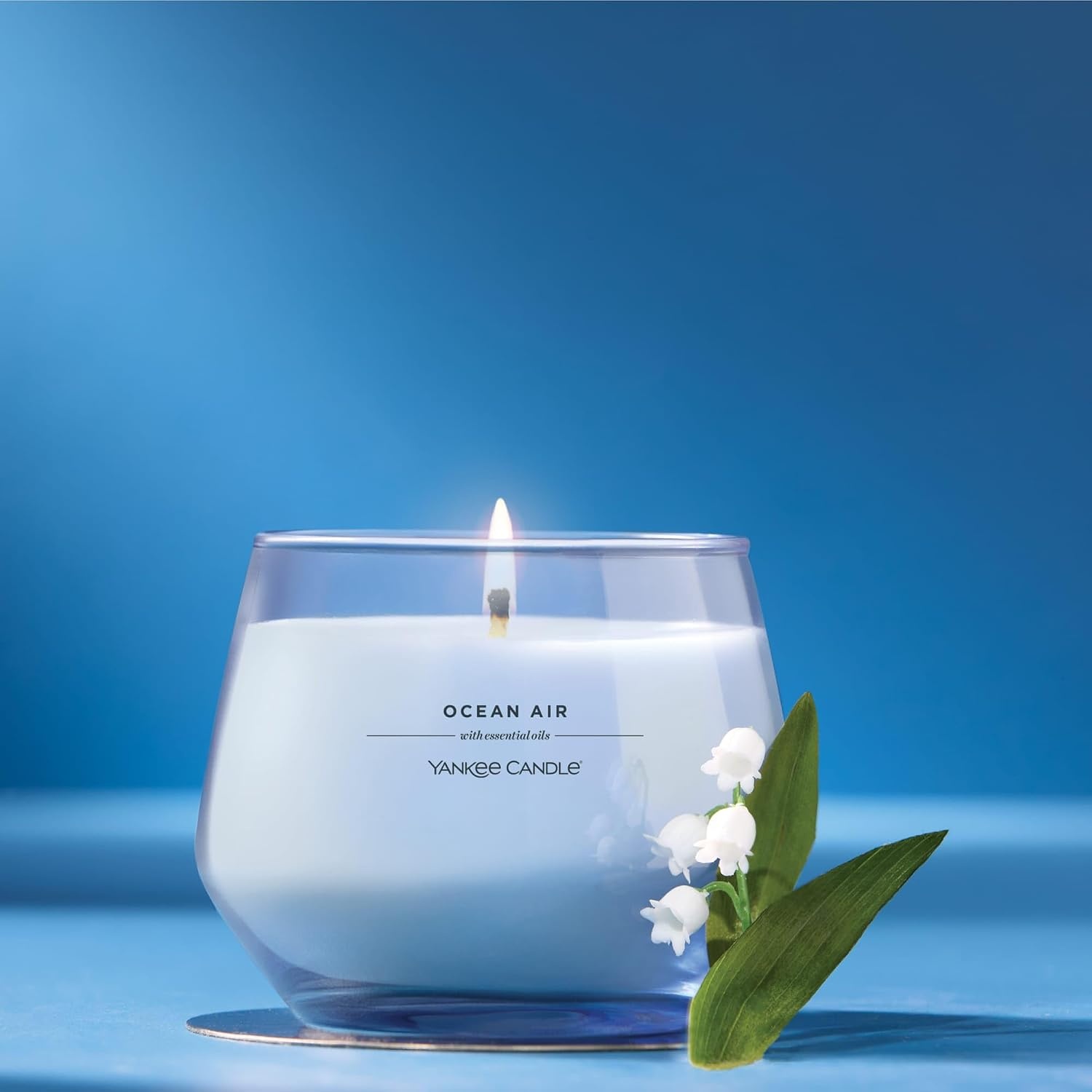 image:imageYankee Candle Studio Scented Candle Single Wick Jar Candle for Home Fragrance Premium Plant Wax Blend Long Lasting Burn Balsam amp Cedar Pack of 1Ocean Air