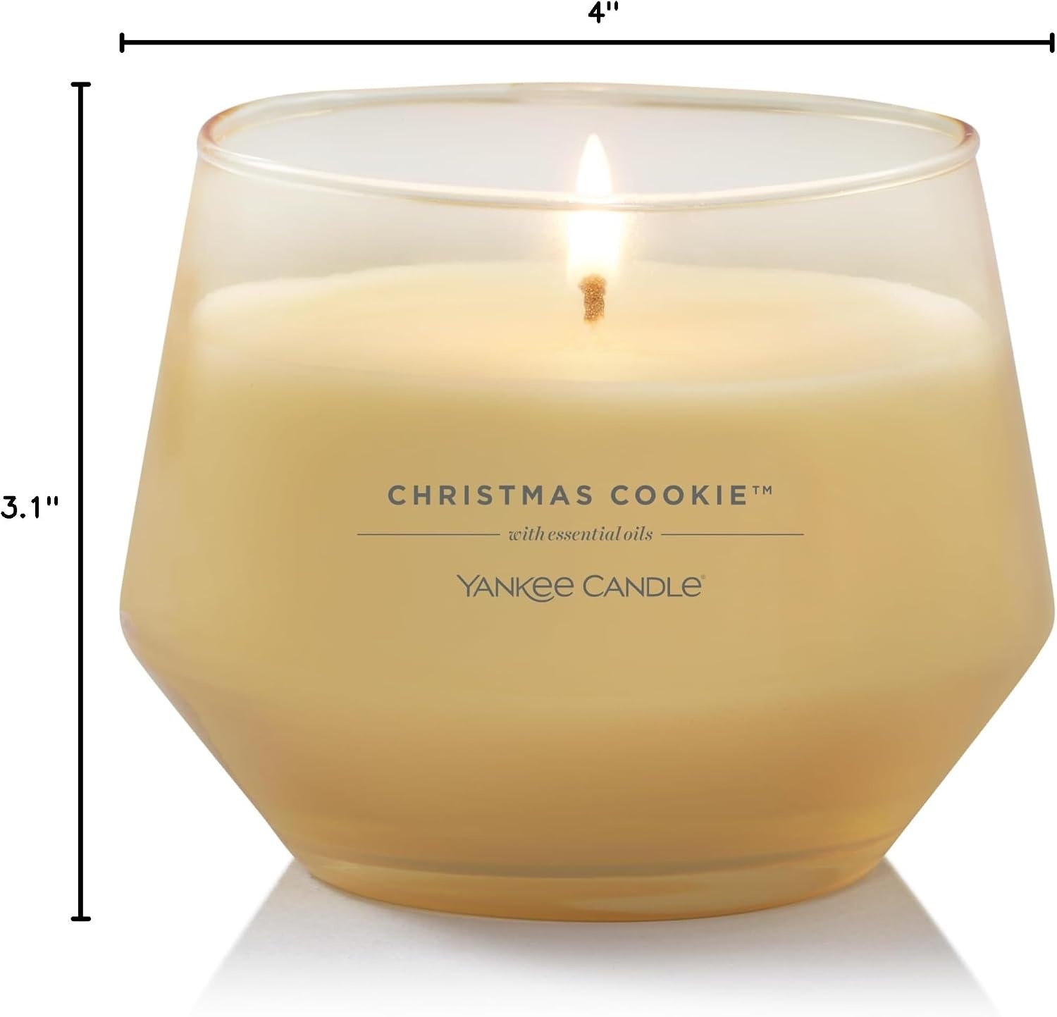 image:imageYankee Candle Studio Scented Candle Single Wick Jar Candle for Home Fragrance Premium Plant Wax Blend Long Lasting Burn Dried Lavender amp Oak Pack of 1Christmas Cookie