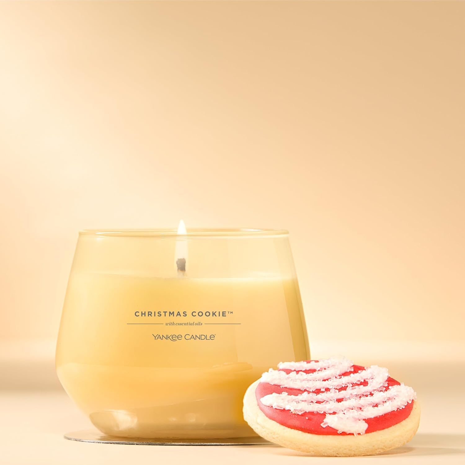 image:imageYankee Candle Studio Scented Candle Single Wick Jar Candle for Home Fragrance Premium Plant Wax Blend Long Lasting Burn Dried Lavender amp Oak Pack of 1Christmas Cookie