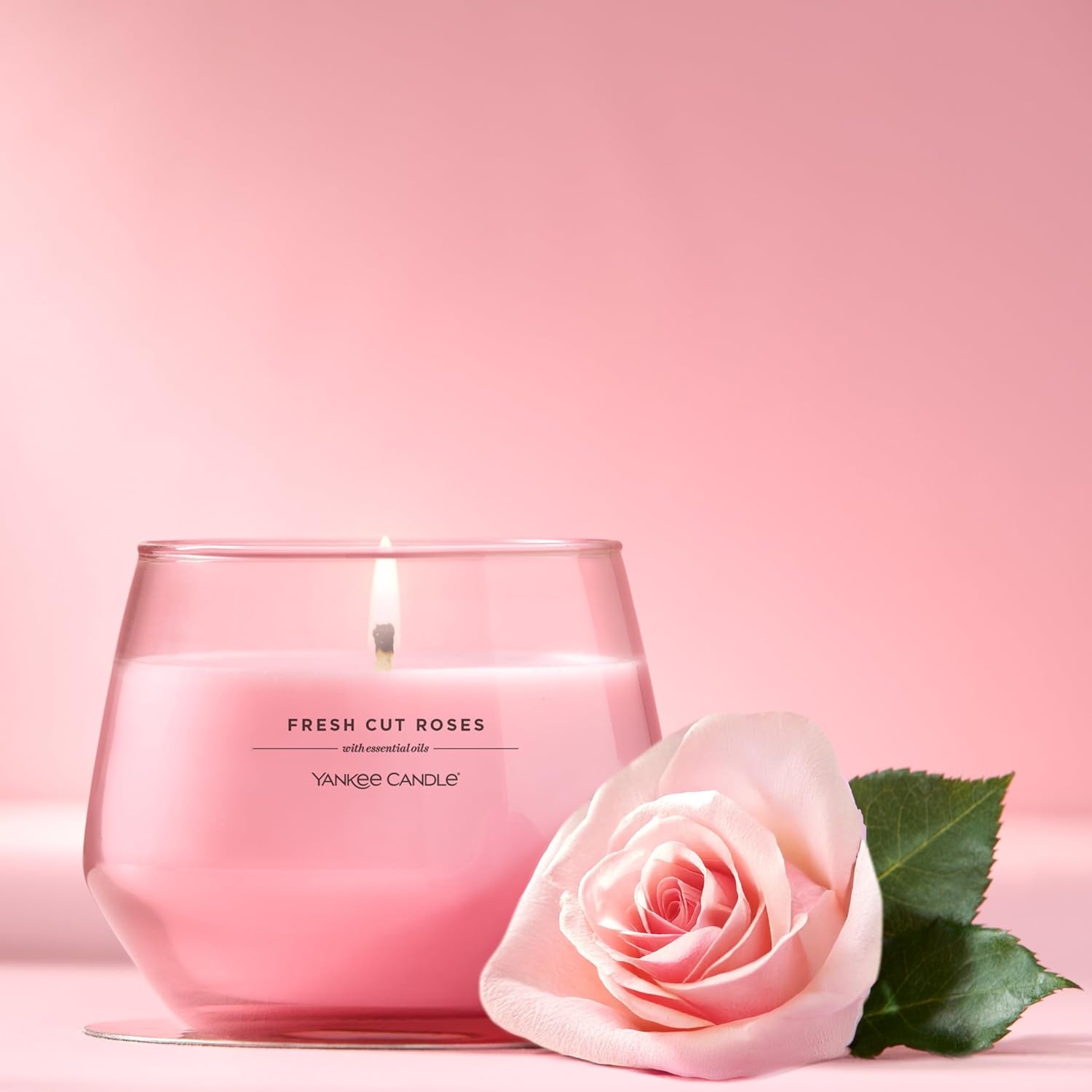 image:imageYankee Candle Studio Scented Candle Single Wick Jar Candle for Home Fragrance Premium Plant Wax Blend Long Lasting Burn Warm Luxe Cashmere Pack of 1Floral