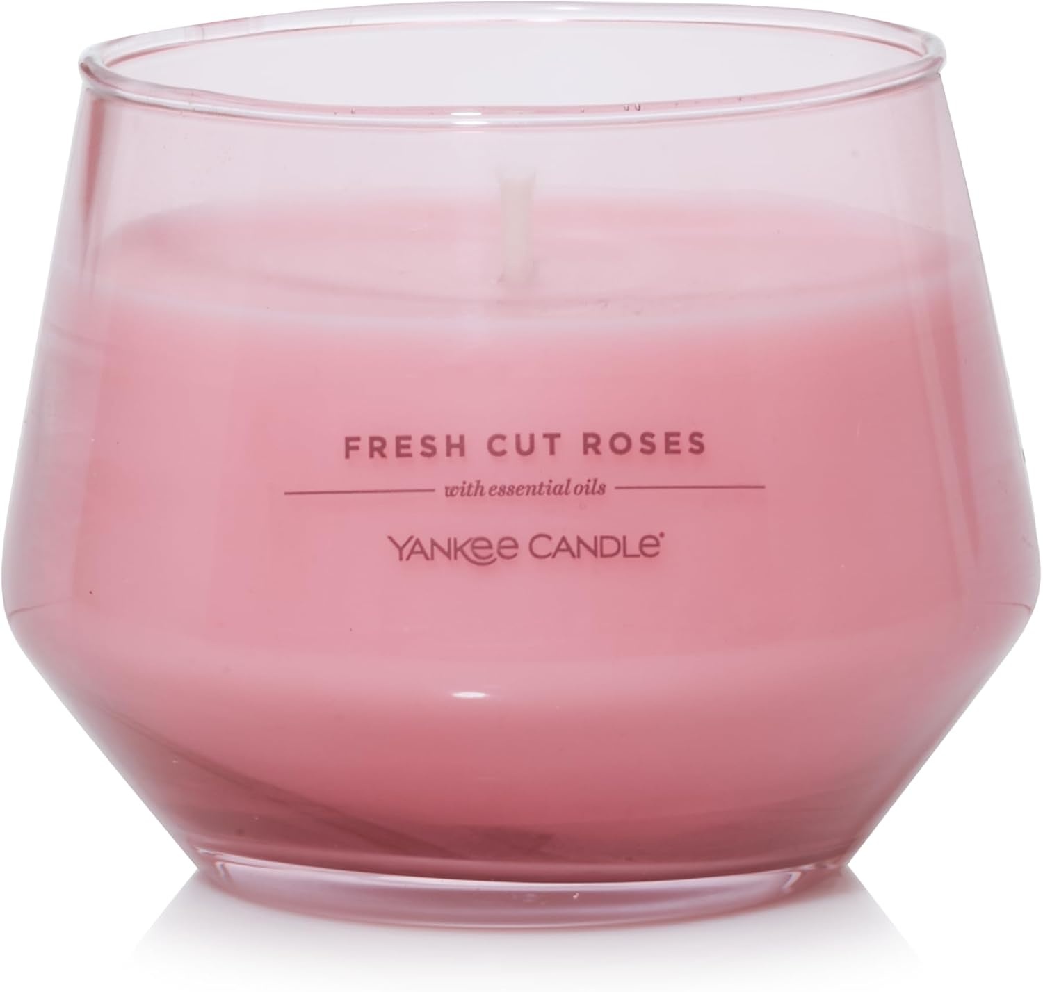 image:imageYankee Candle Studio Scented Candle Single Wick Jar Candle for Home Fragrance Premium Plant Wax Blend Long Lasting Burn Warm Luxe Cashmere Pack of 1Fresh Cut Roses