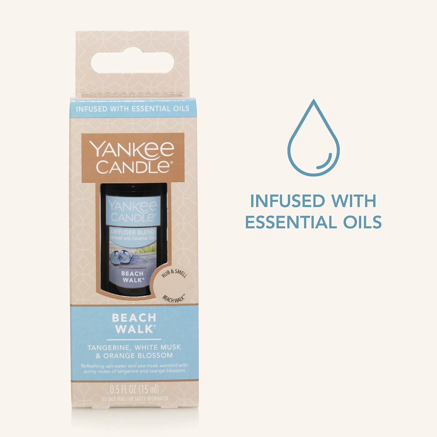 image:imageYankee Candle Ultrasonic Aroma Diffuser Essential Oil Diffuser with 10 Color Lights Great for Aroma Therapy Up to 4 Hours of Continuous Mist05 Fl Oz Pack of 1
