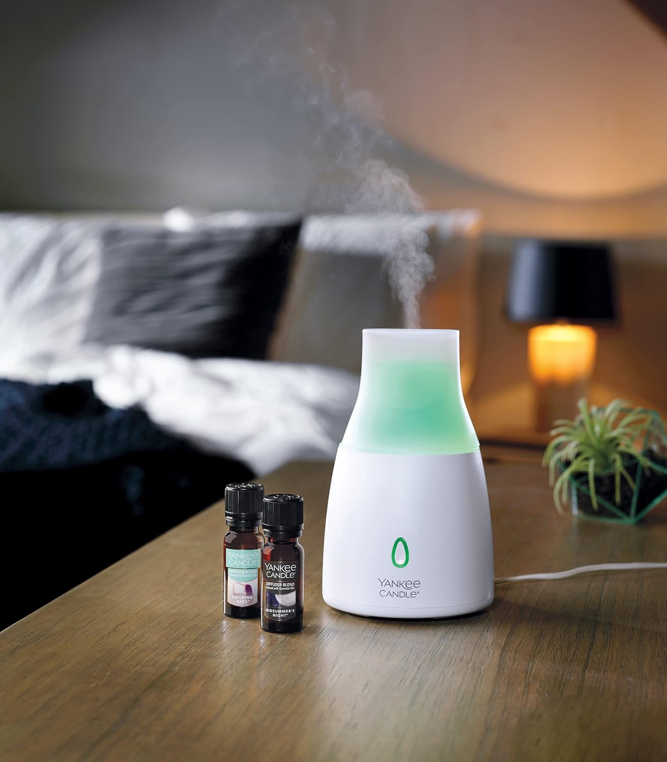 image:imageYankee Candle Ultrasonic Aroma Diffuser Essential Oil Diffuser with 10 Color Lights Great for Aroma Therapy Up to 4 Hours of Continuous Mist05 Fl Oz Pack of 1