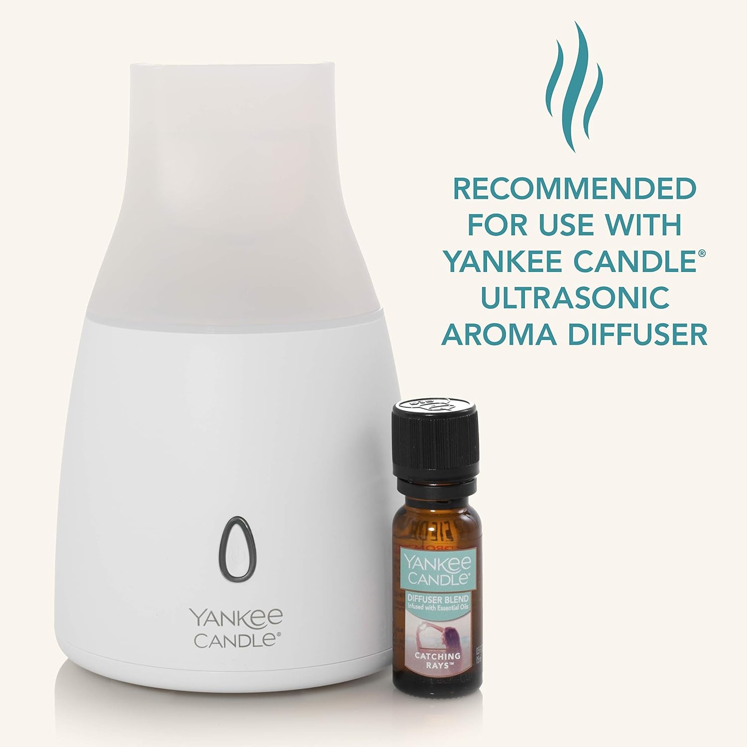 image:imageYankee Candle Ultrasonic Aroma Diffuser Essential Oil Diffuser with 10 Color Lights Great for Aroma Therapy Up to 4 Hours of Continuous Mist05 Fl Oz Pack of 1