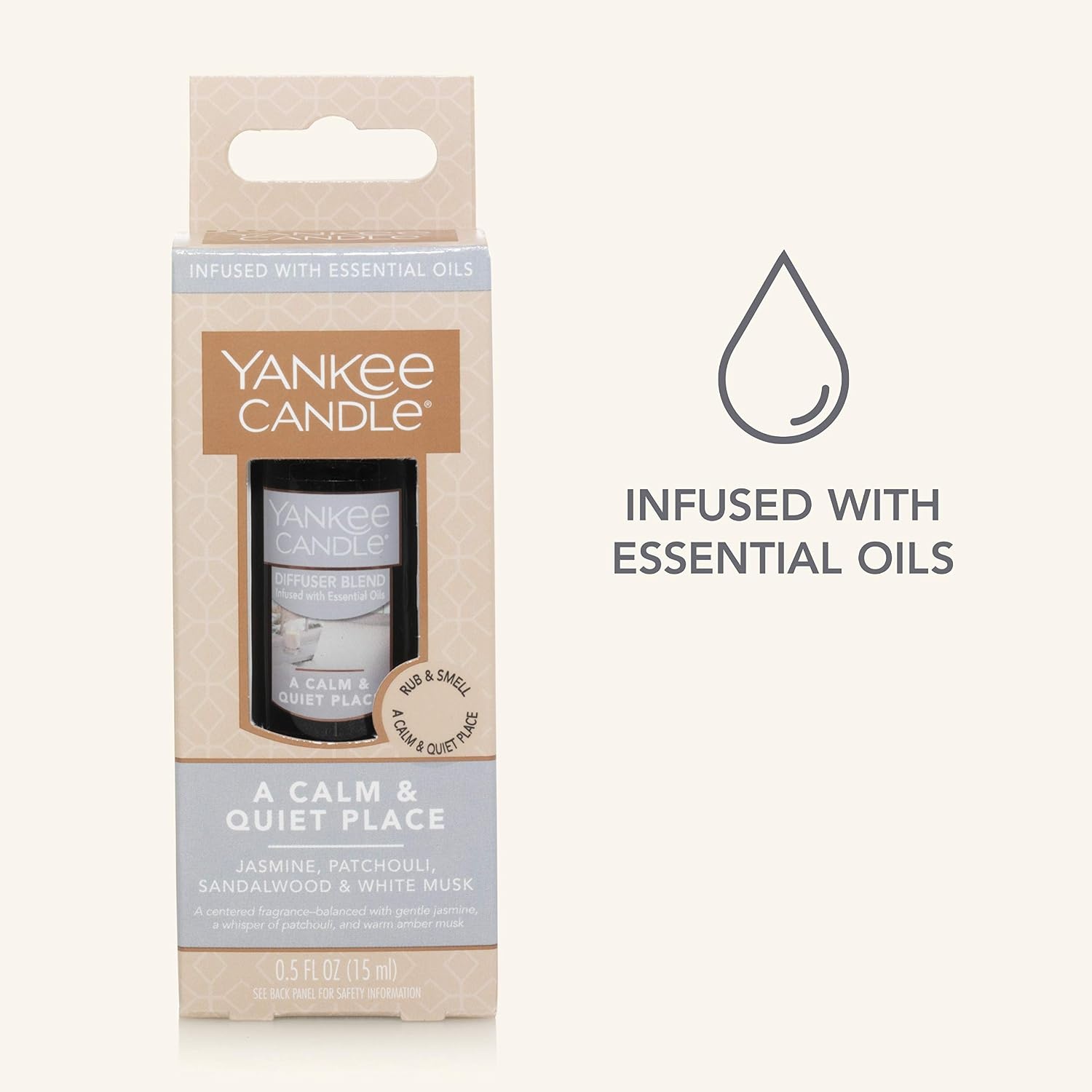 image:imageYankee Candle Ultrasonic Aroma Diffuser Essential Oil Diffuser with 10 Color Lights Great for Aroma Therapy Up to 4 Hours of Continuous Mist05 Fl Oz Pack of 1