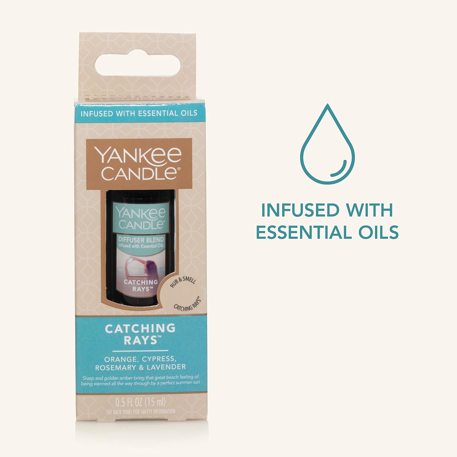 image:imageYankee Candle Ultrasonic Aroma Diffuser Essential Oil Diffuser with 10 Color Lights Great for Aroma Therapy Up to 4 Hours of Continuous Mist05 Fl Oz Pack of 1