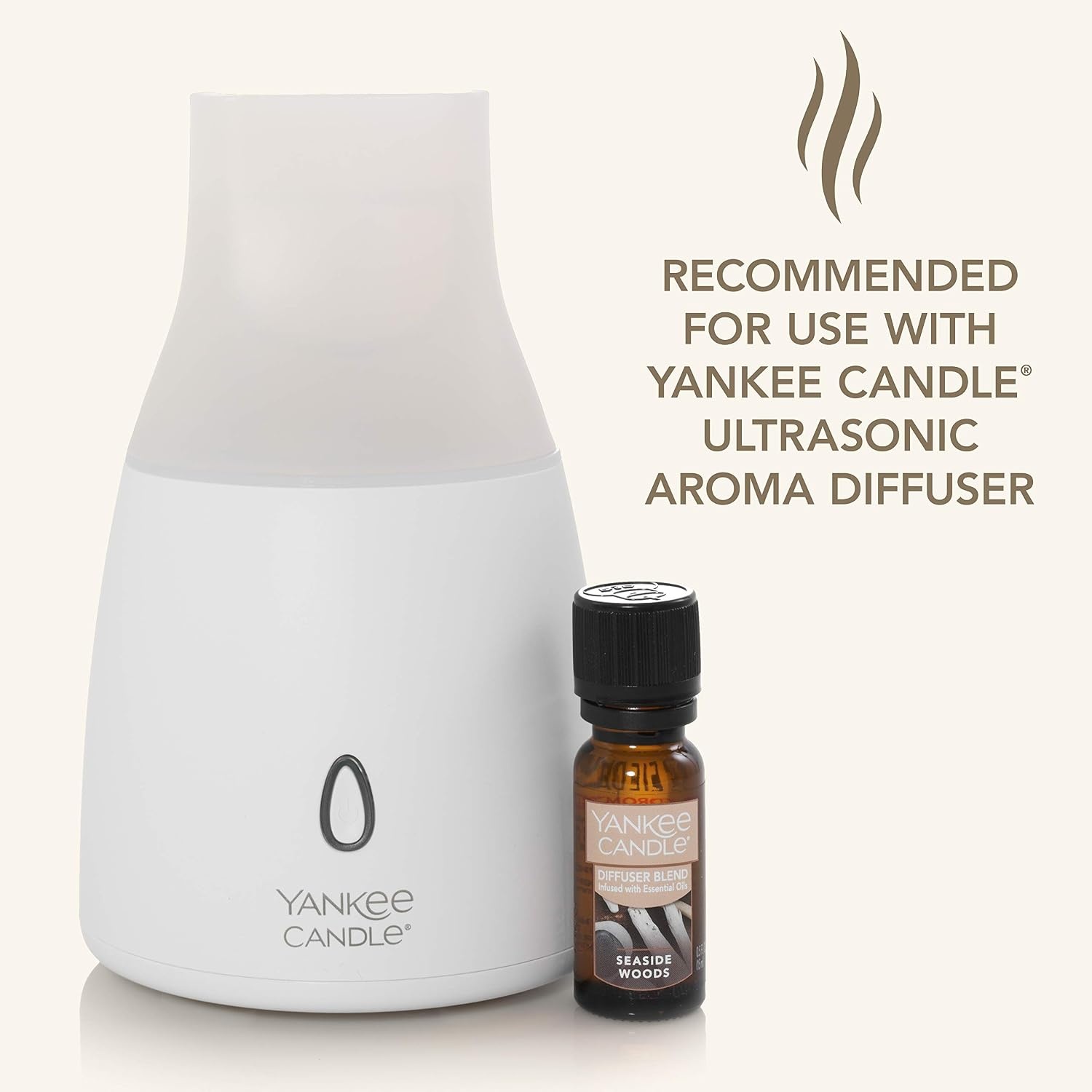 image:imageYankee Candle Ultrasonic Aroma Diffuser Essential Oil Diffuser with 10 Color Lights Great for Aroma Therapy Up to 4 Hours of Continuous Mist05 Fl Oz Pack of 1