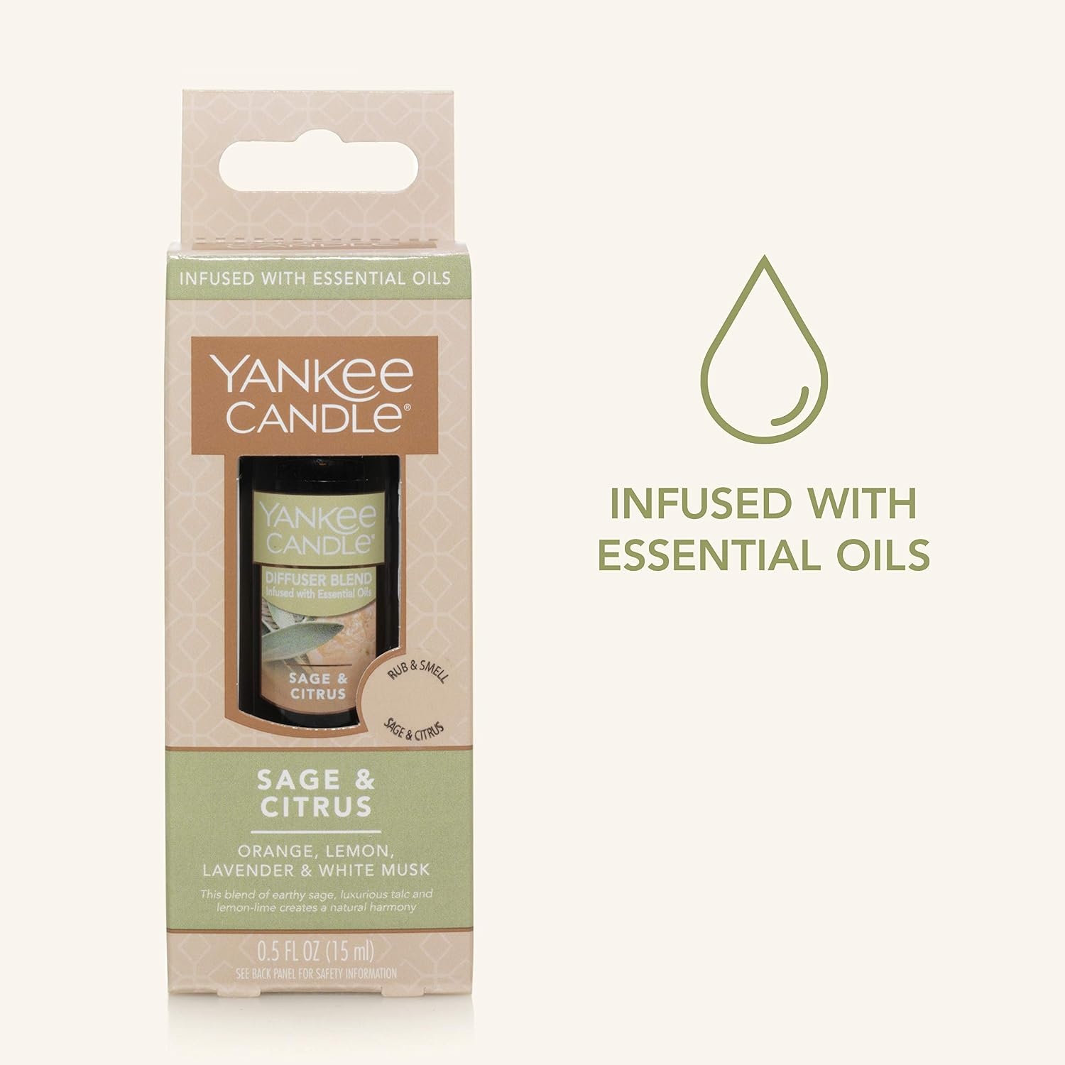 image:imageYankee Candle Ultrasonic Aroma Diffuser Essential Oil Diffuser with 10 Color Lights Great for Aroma Therapy Up to 4 Hours of Continuous Mist05 Fl Oz Pack of 1