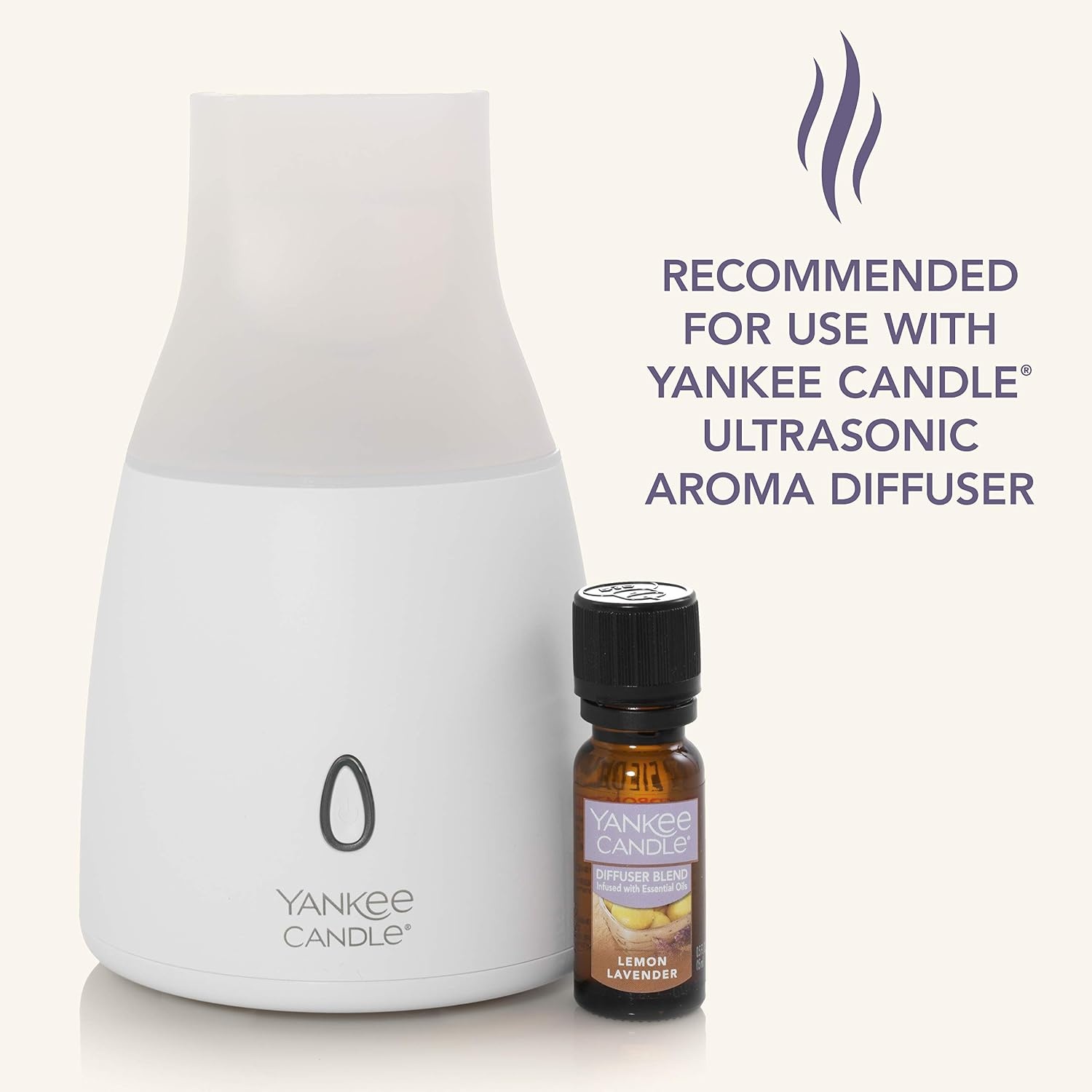 image:imageYankee Candle Ultrasonic Aroma Diffuser Essential Oil Diffuser with 10 Color Lights Great for Aroma Therapy Up to 4 Hours of Continuous Mist05 Fl Oz Pack of 2