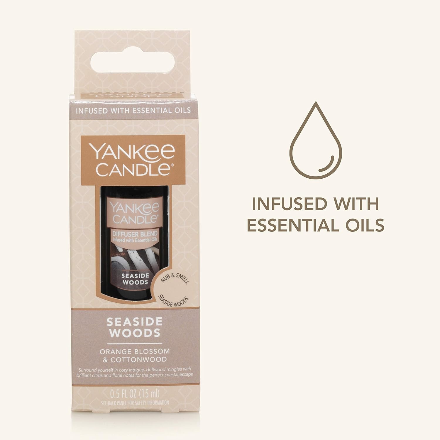 image:imageYankee Candle Ultrasonic Aroma Diffuser Essential Oil Diffuser with 10 Color Lights Great for Aroma Therapy Up to 4 Hours of Continuous Mist05 Fl Oz Pack of 1