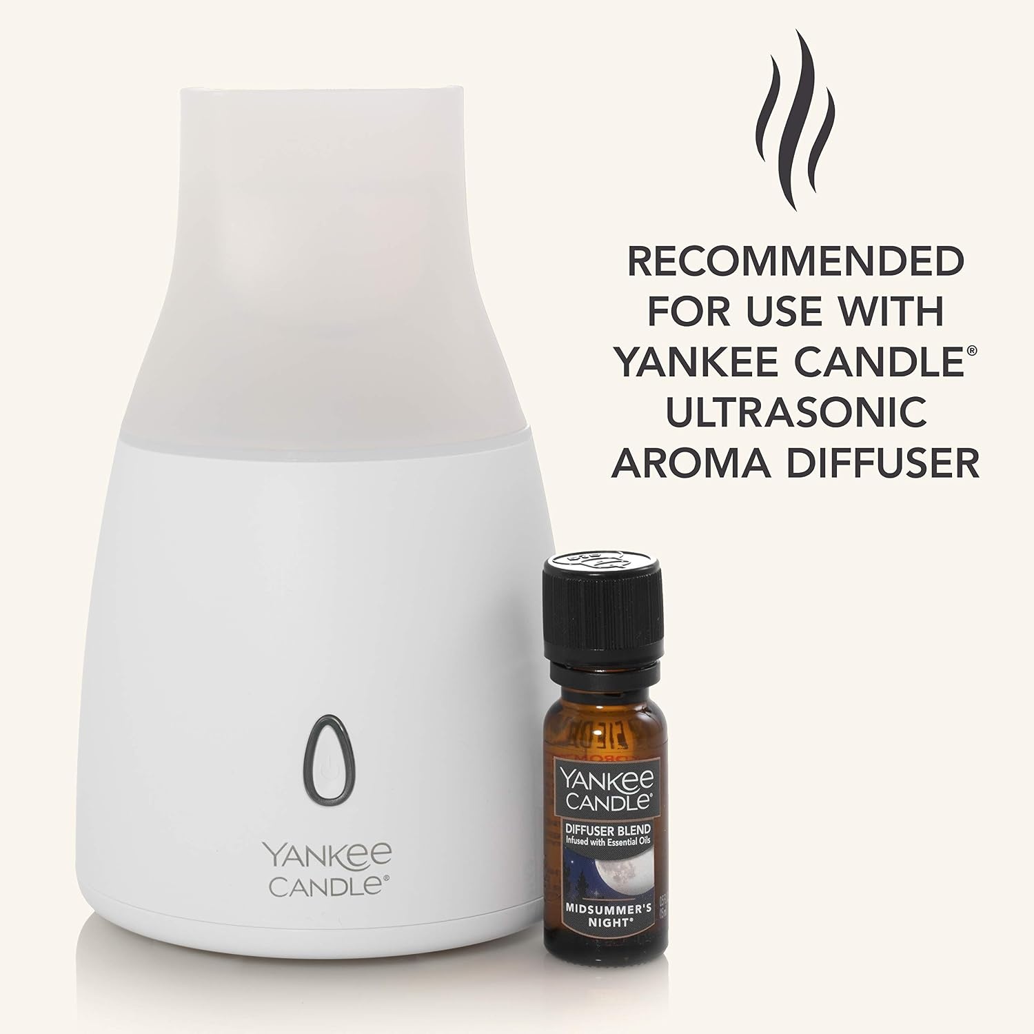 image:imageYankee Candle Ultrasonic Aroma Diffuser Essential Oil Diffuser with 10 Color Lights Great for Aroma Therapy Up to 4 Hours of Continuous Mist05 Fl Oz Pack of 1