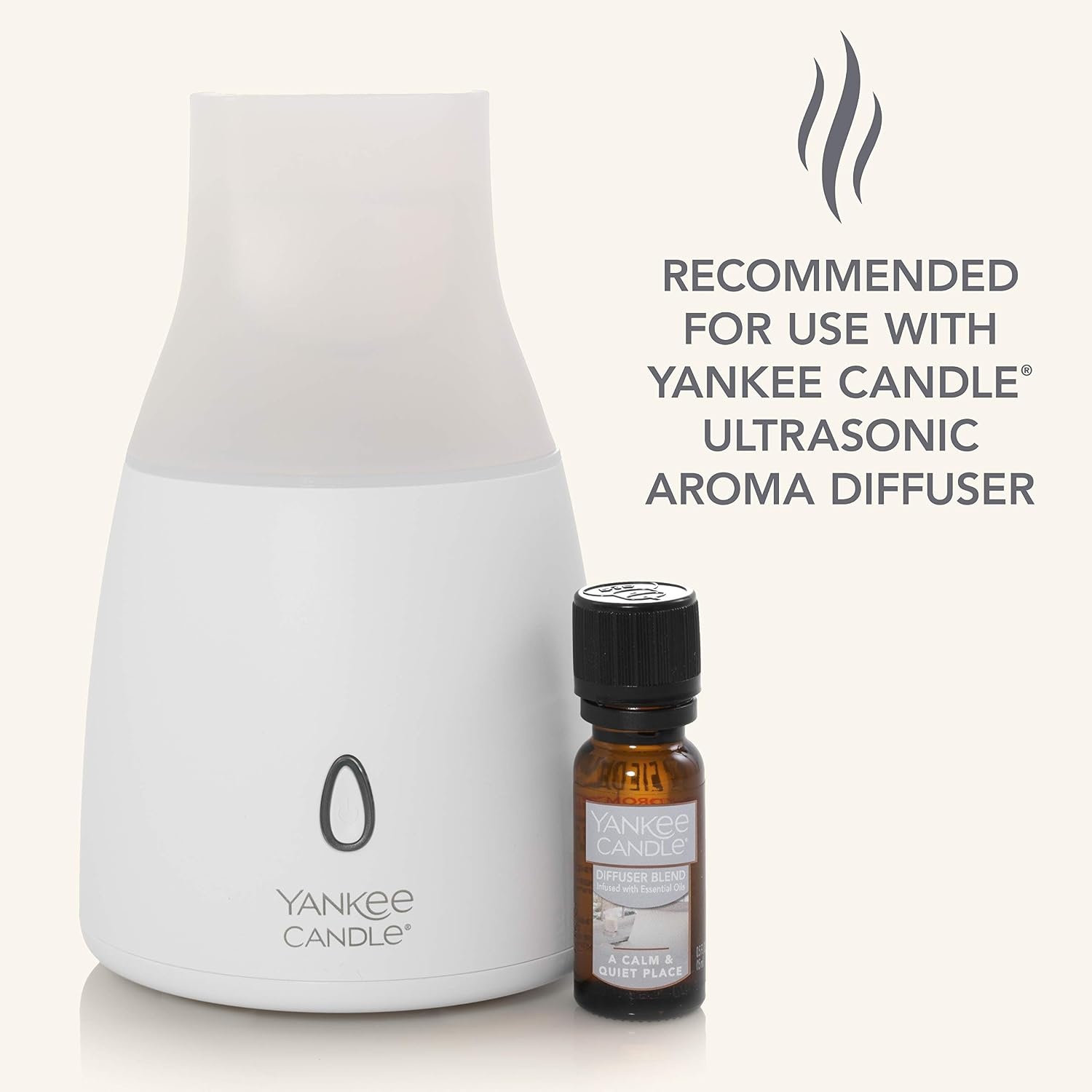 image:imageYankee Candle Ultrasonic Aroma Diffuser Essential Oil Diffuser with 10 Color Lights Great for Aroma Therapy Up to 4 Hours of Continuous Mist05 Fl Oz Pack of 1