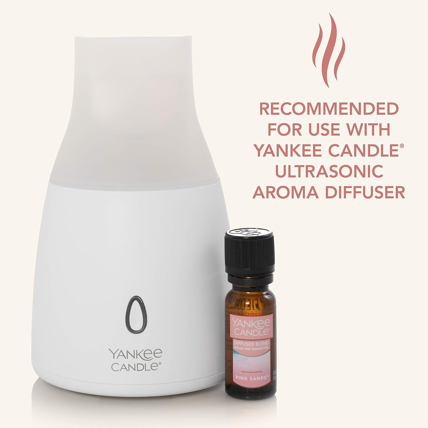 image:imageYankee Candle Ultrasonic Aroma Diffuser Essential Oil Diffuser with 10 Color Lights Great for Aroma Therapy Up to 4 Hours of Continuous Mist05 Fl Oz Pack of 1