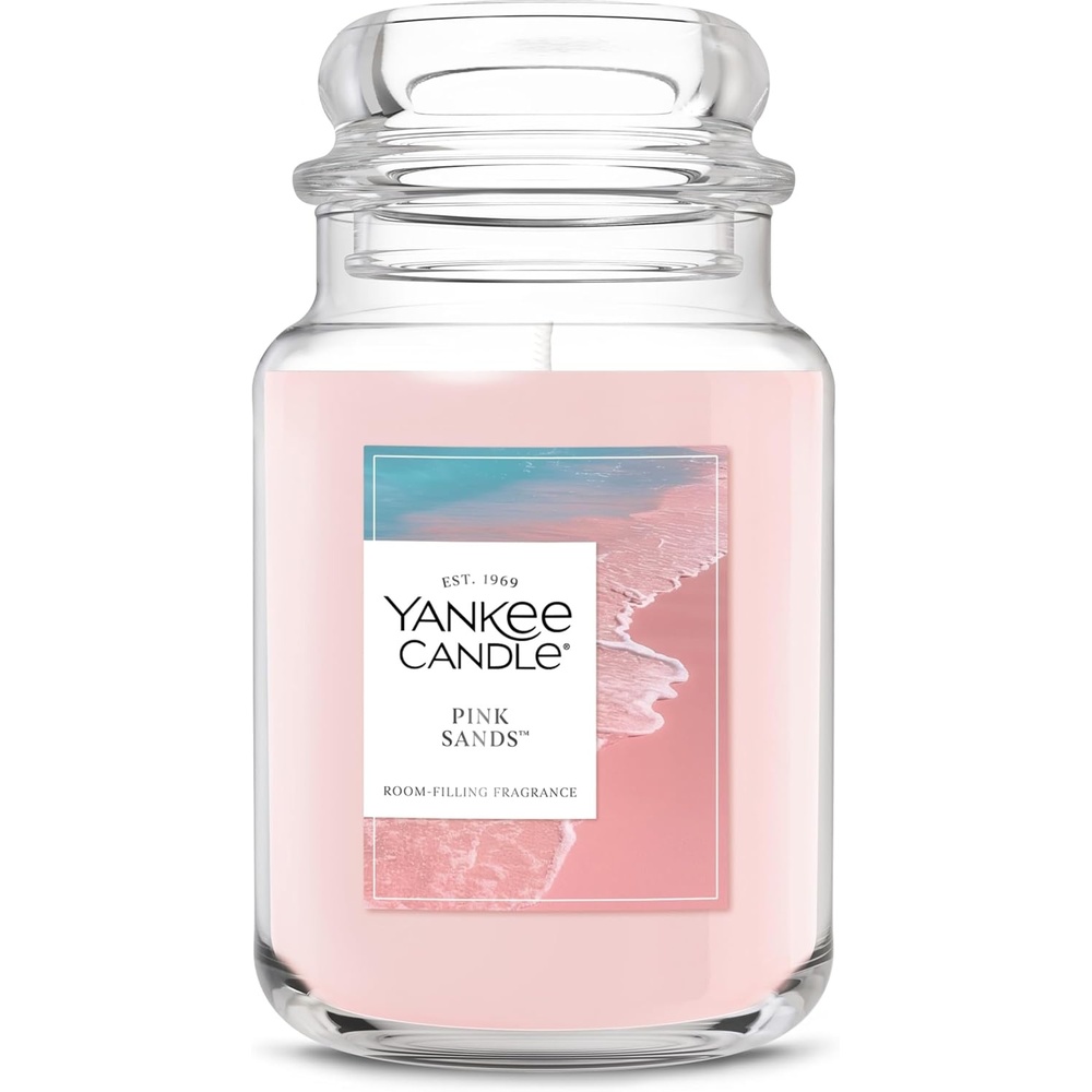 image:imageYankee Candle Black Cherry Scented Candle 22oz Large Jar with up to 150 Hour Burn Time GiftablePink Sands