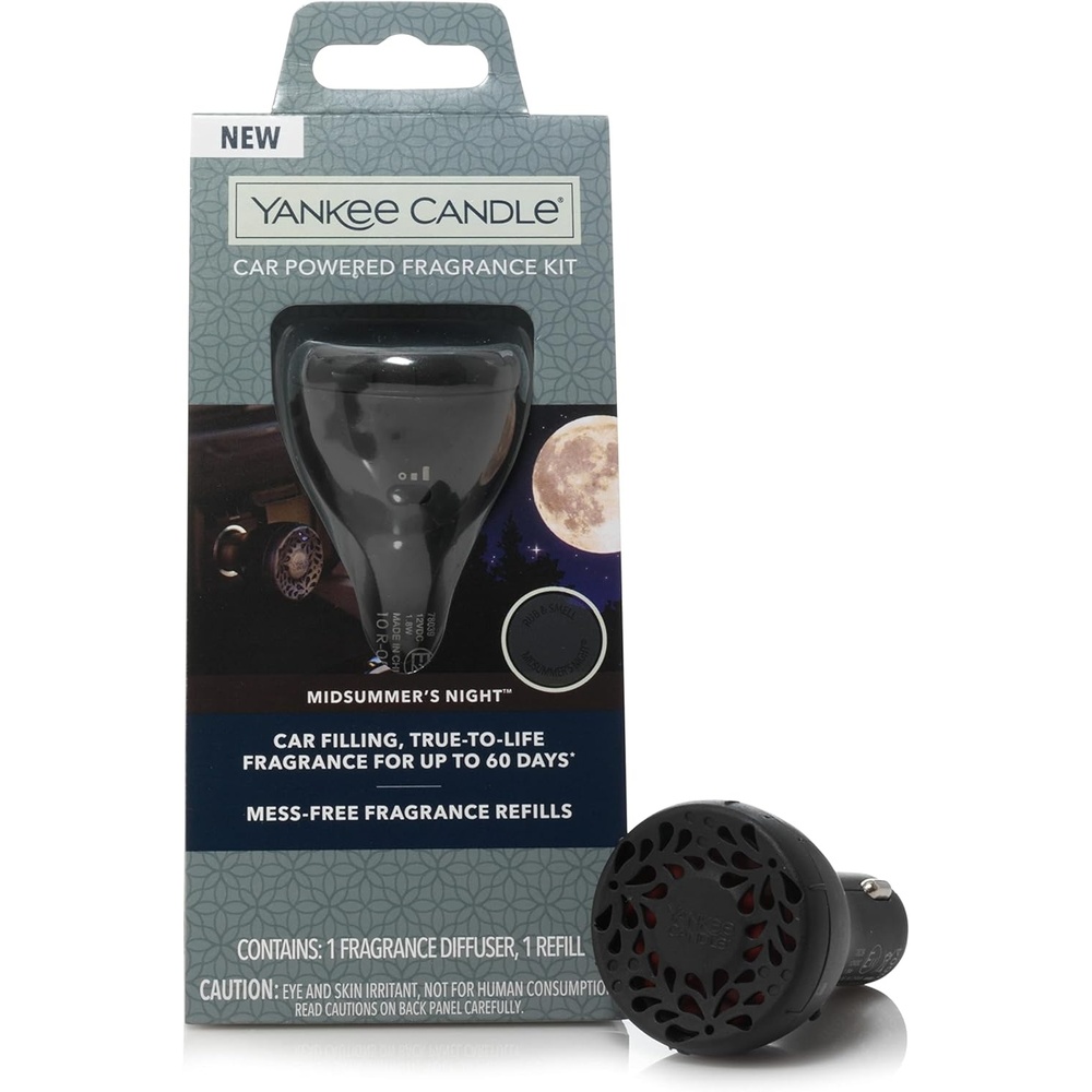 image:imageYankee Candle Car Air Fresheners MidSummers Night Scented Car Powered 12Volt Frangrance Diffuser 60 Days of Frangrance
