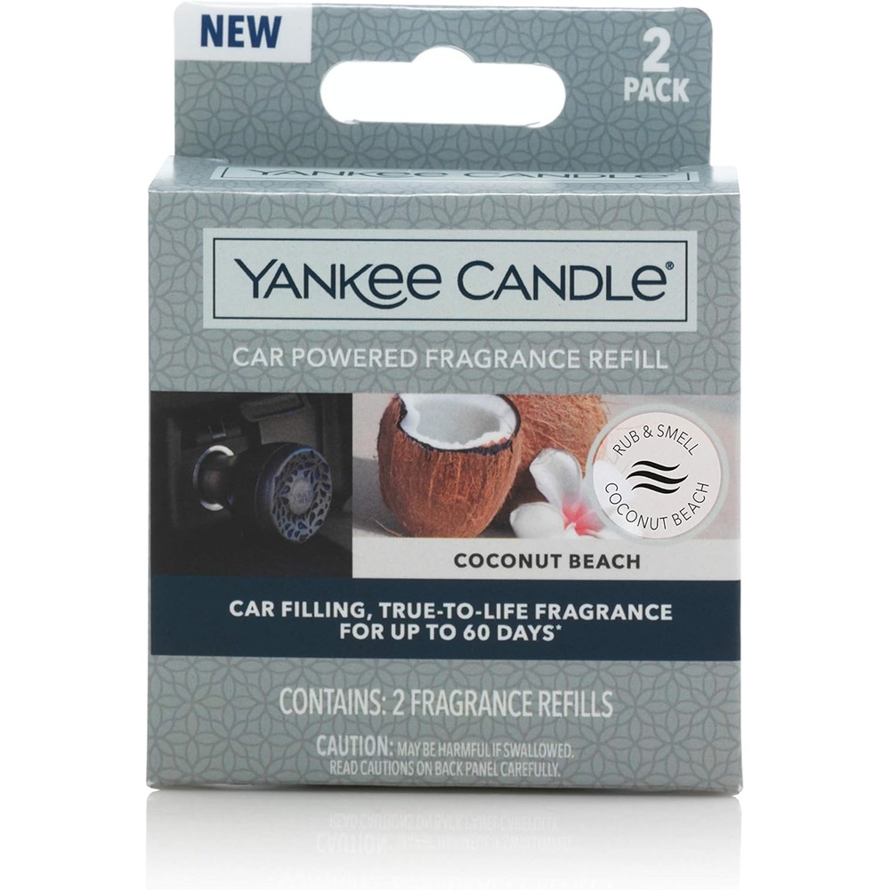 image:imageYankee Candle Car Powered Fragrance Diffuser Refill Midsummer NightCoconut Beach