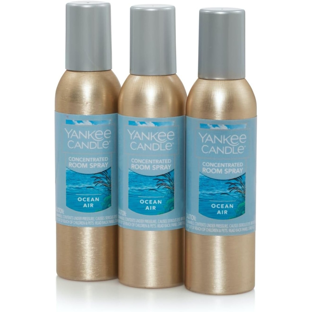 image:imageYankee Candle Concentrated Room Spray Air Freshener Instant Home Fragrance Odor Eliminating Spray Macintosh Pack of 3Ocean
