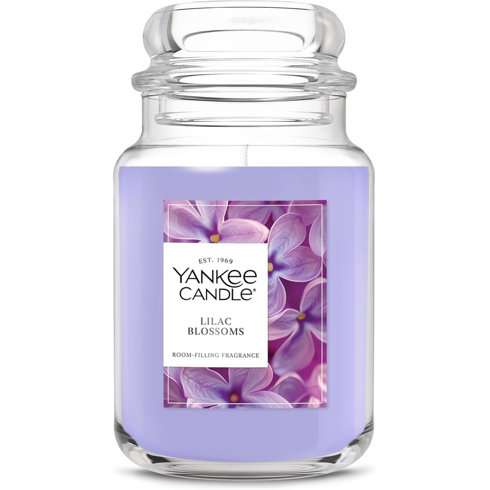 image:imageYankee Candle Dried Lavender amp Oak Scented Candle 22oz Large Jar with up to 150 Hour Burn Time Giftable BirthdaysLilac Blossoms
