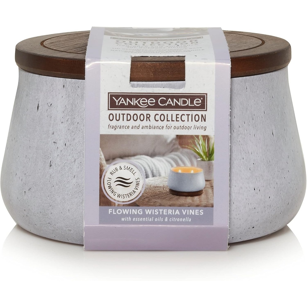 image:imageYankee Candle Flowing Wisteria Vines Large Outdoor Candle