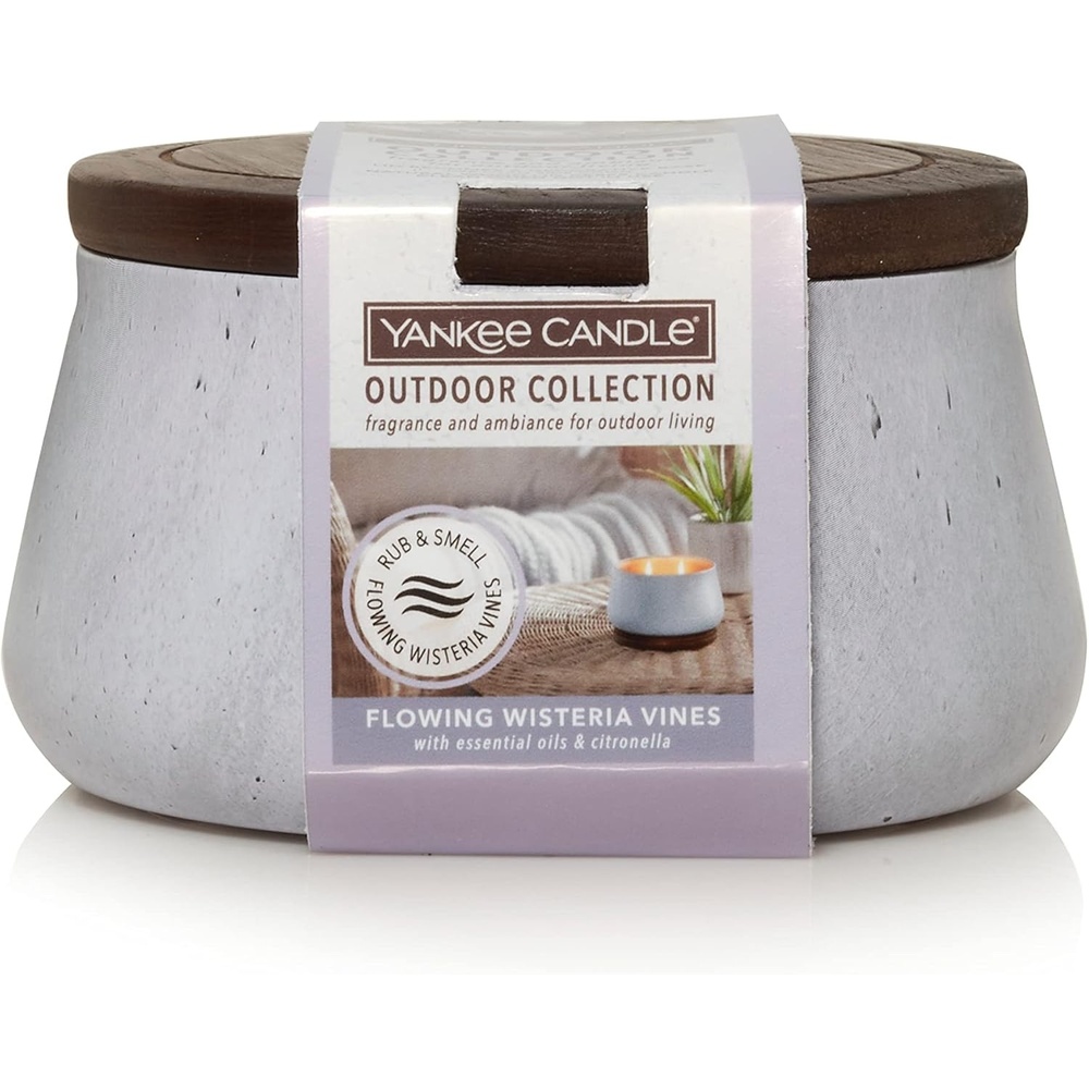 image:imageYankee Candle Flowing Wisteria Vines Medium Outdoor Candle
