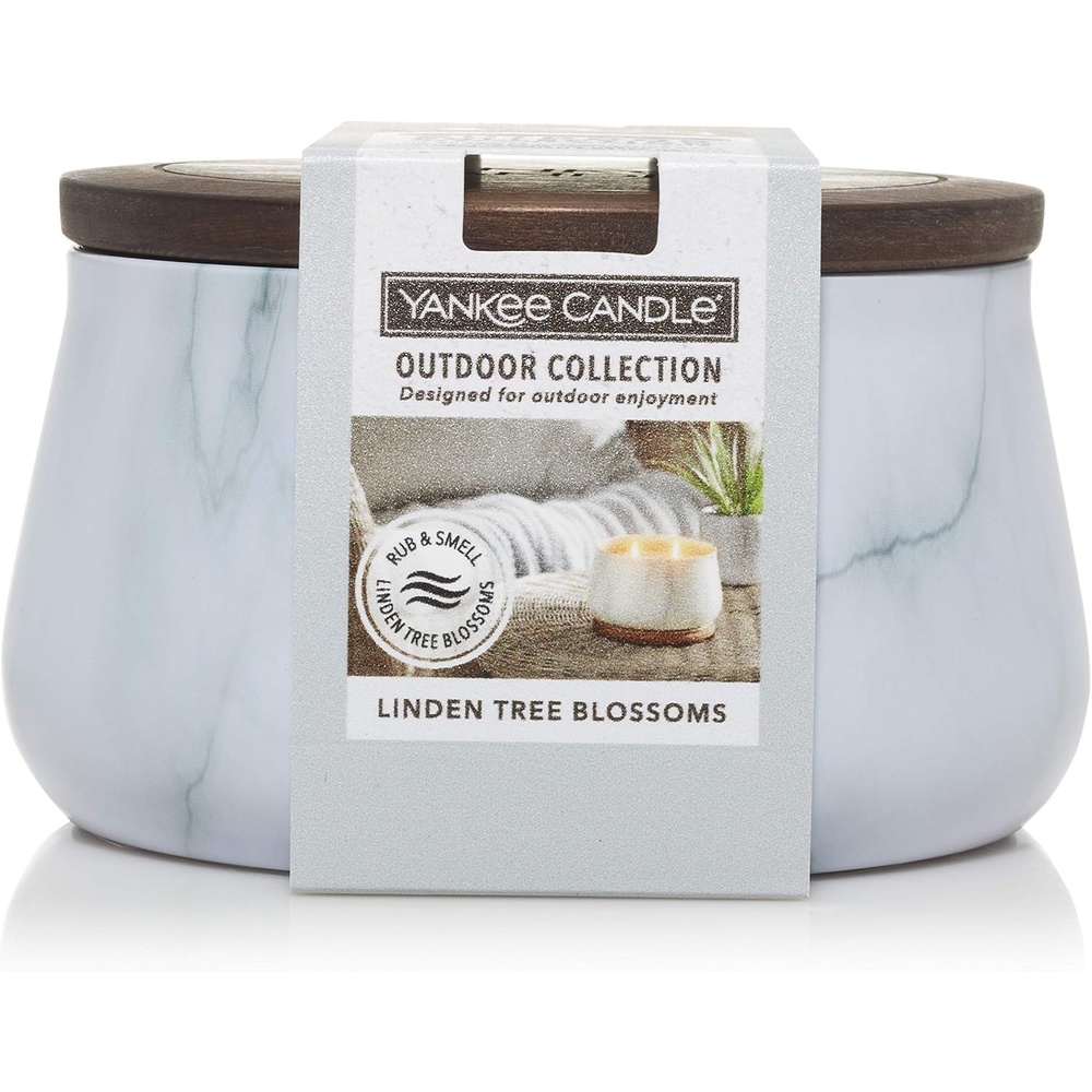 image:imageYankee Candle Linden Tree Blossoms Large Outdoor Candle