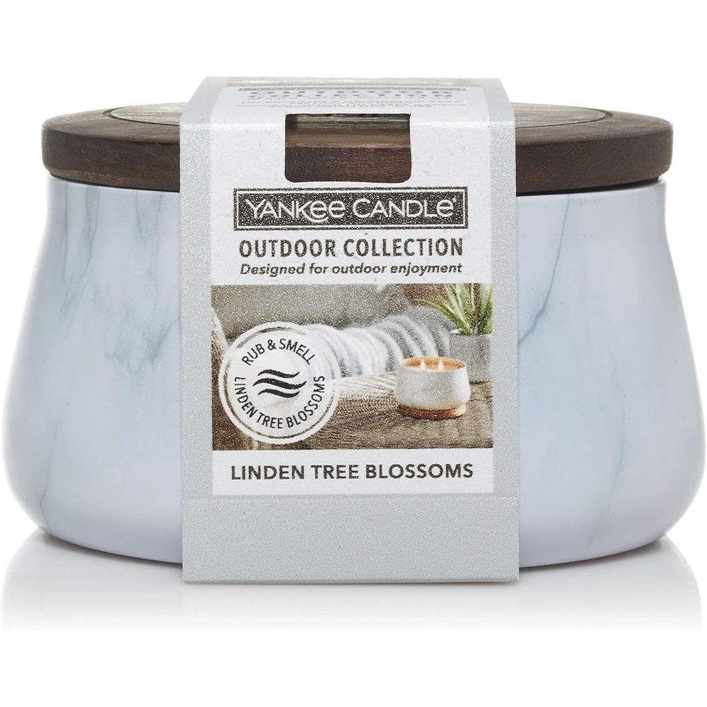image:imageYankee Candle Linden Tree Blossoms Medium Outdoor Candle