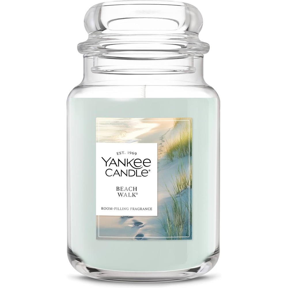 image:imageYankee Candle Ocean Air Scented Candle 22oz Large Jar with up to 150 Hour Burn Time GiftableBeach Walk