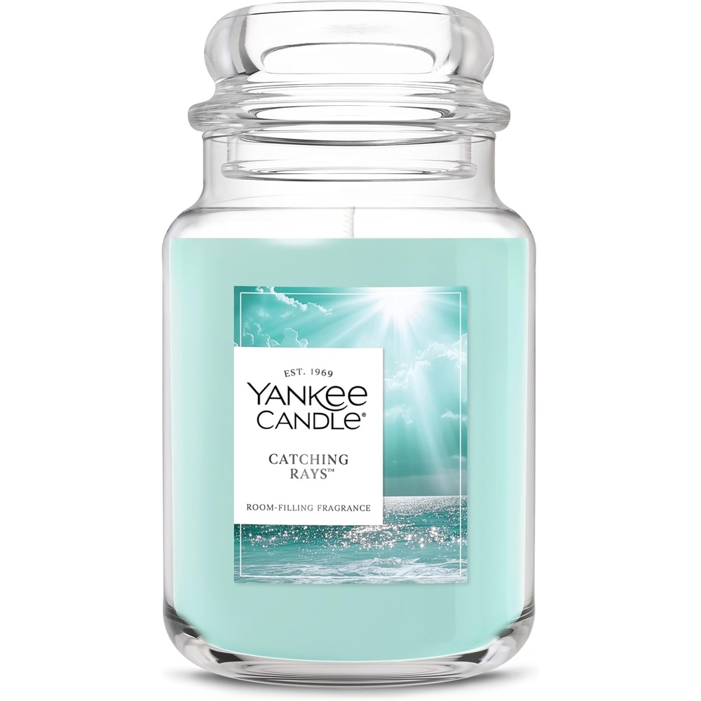 image:imageYankee Candle Ocean Air Scented Candle 22oz Large Jar with up to 150 Hour Burn Time GiftableCatching Rays