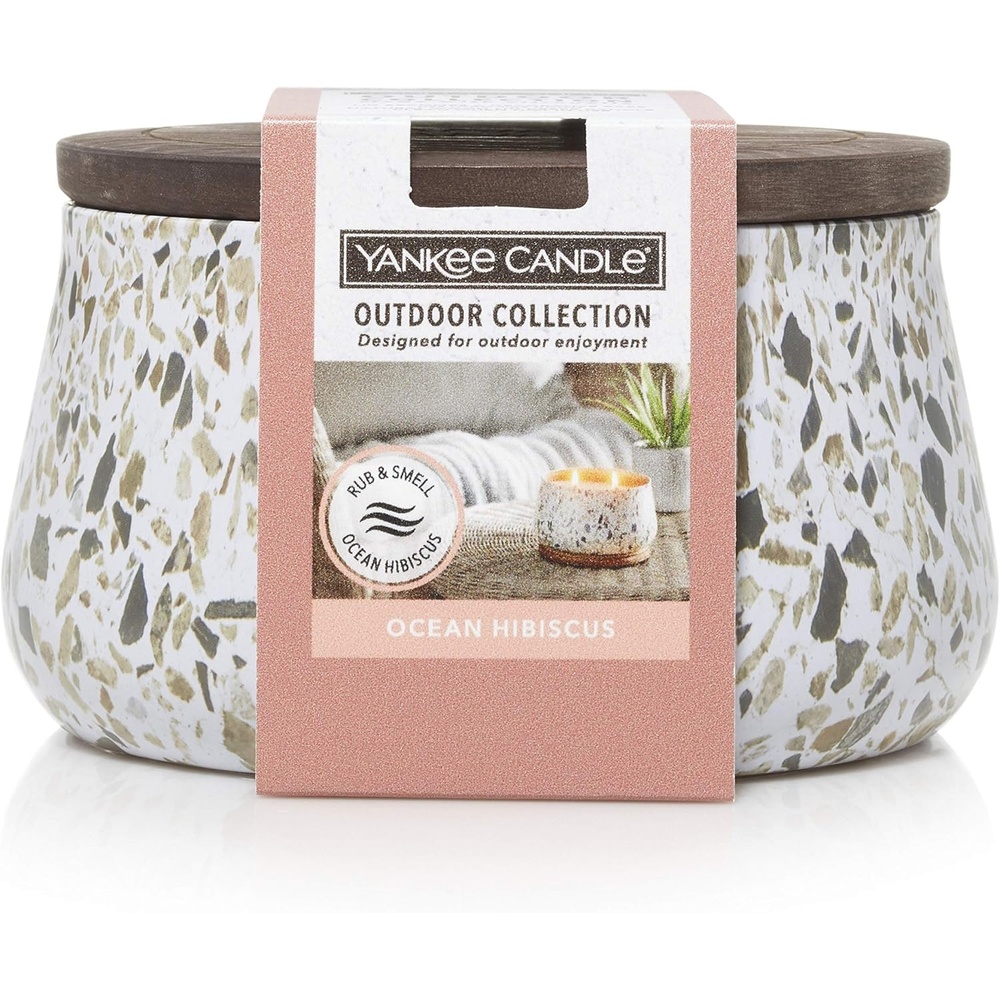 image:imageYankee Candle Ocean Hibiscus Large Outdoor Candle