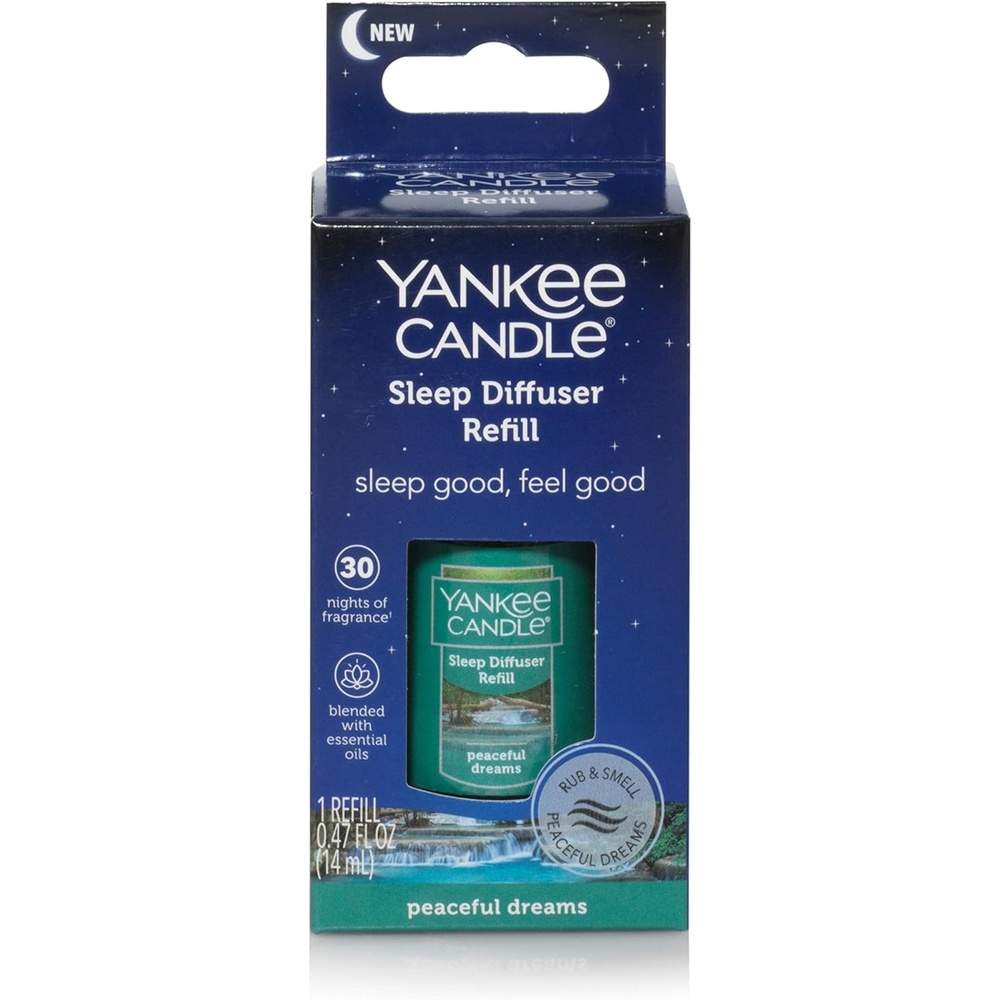 image:imageYankee Candle Sleep Diffuser Kit Bronze Includes Diffuser for Essential Oils and Calm Night Fragrance Oil Refill Up to 30 Nights of Relaxing FragrancePeaceful Dreams
