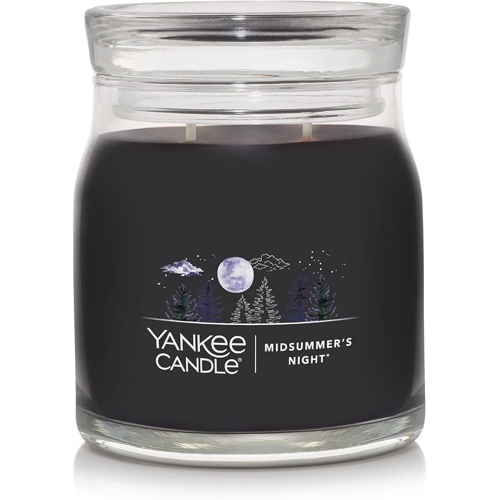 image:imageYankee Candle Studio Scented Candle Single Wick Jar Candle for Home Fragrance Premium Plant Wax Blend Long Lasting Burn Balsam amp Cedar Pack of 1Fresh