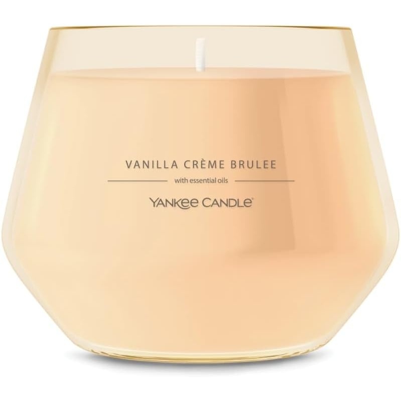 image:imageYankee Candle Studio Scented Candle Single Wick Jar Candle for Home Fragrance Premium Plant Wax Blend Long Lasting Burn Dried Lavender amp Oak Pack of 1Vanilla Crme Brle