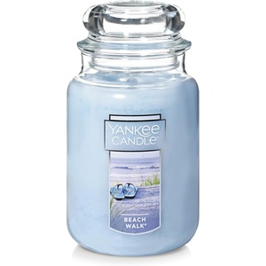 Yankee Candle Beach Walk Scented Classic 22oz Large Jar Single Wick Candle Over 110 Hours of Burn Time Multicolored