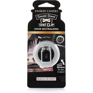 Yankee Candle Car Air Fresheners Car Vent Stick Bahama Breeze Scented Includes 4 Odor Neutralizing Sticks Each Lasts Up To 2 Weeks(Smart Scent Vent Clip  1 Count (Pack of 1))