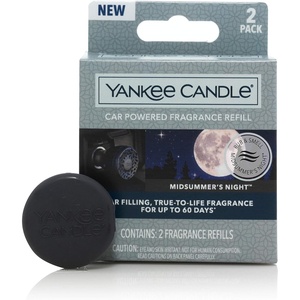 Yankee Candle Car Powered Fragrance Diffuser Refill, Midsummer Night(MidSummer’s Night)