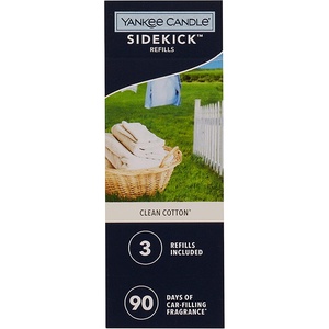 Yankee Candle Clean Cotton® Sidekick™ Fragrance Refill (Triple), 1.06 oz(Clean Cotton)
