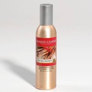Yankee Candle Concentrated Room Spray Air Freshener, Instant Home Fragrance, Odor Eliminating Spray, Macintosh (Pack of 3)(Cinnamon)