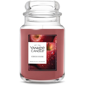 Yankee Candle Home Sweet Home Scented Candle, 22oz Large Jar, Up to 150 Hour Burn Time, Giftable(Ciderhouse)