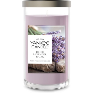 Yankee Candle, Iced Berry Lemonade Scented Candle, 20oz Classic 2-Wick Tumbler with up to 80 Hour Burn Time(Dried Lavender & Oak)