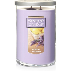 Yankee Candle, Iced Berry Lemonade Scented Candle, 20oz Classic 2-Wick Tumbler with up to 80 Hour Burn Time(Lemon Lavender)